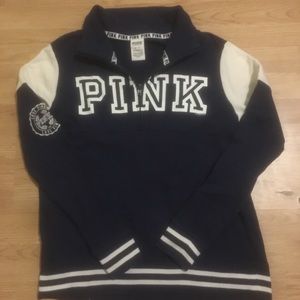 PINK quarter zip